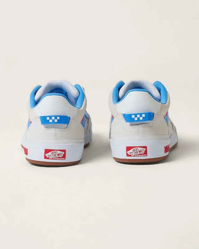 TENIS VANS SKATE WAYVEE 2 BRANCO E AZUL
