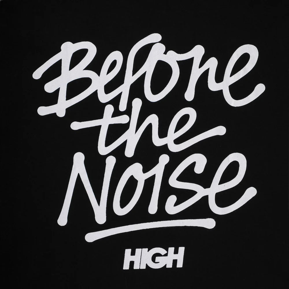 CAMISETA HIGH "BEFORE THE NOISE" BLACK
