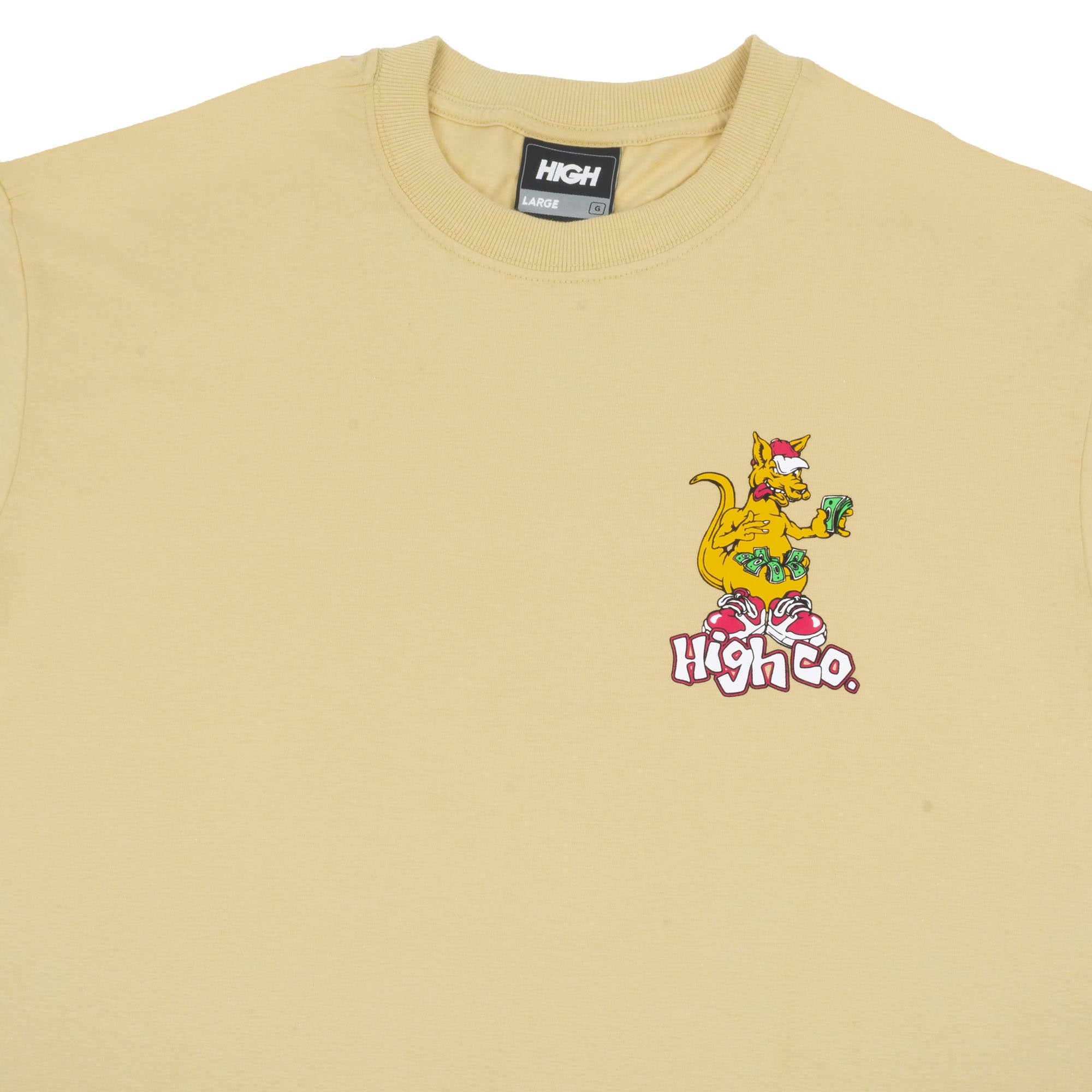 CAMISETA HIGH KANGAROO SAND