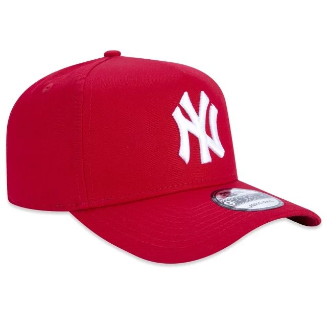 Boné New Era 9FORTY A-Frame MLB New York Yankees Vermelho