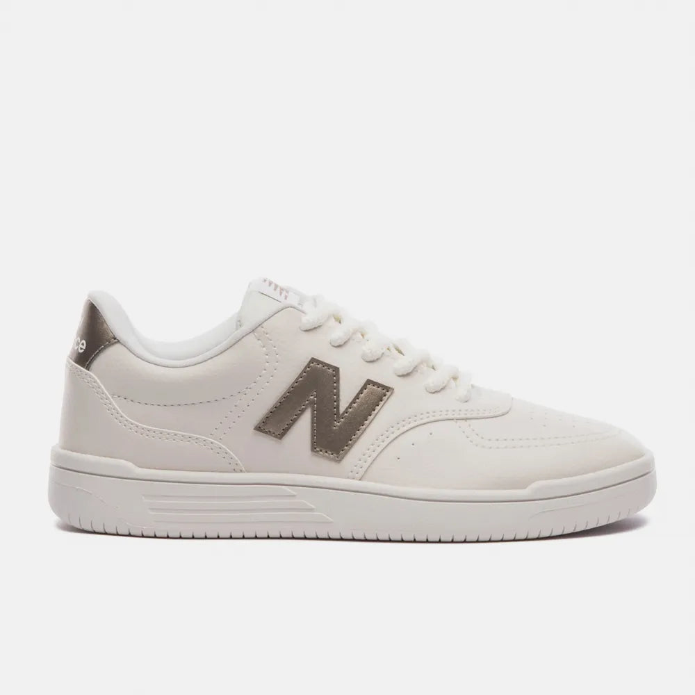 TÊNIS NEW BALANCE Bb80 Bege Claro/Prata Velho