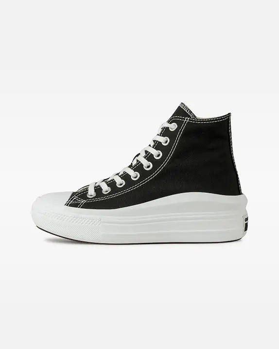 TENIS CONVERSE CHUCK TAYLOR MOVE CANO ALTO BLACK WHITE