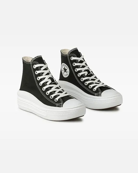 TENIS CONVERSE CHUCK TAYLOR MOVE CANO ALTO BLACK WHITE