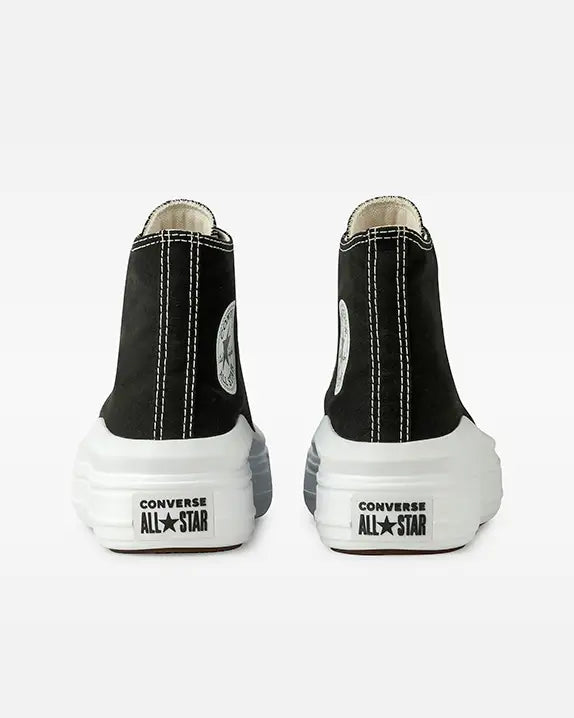 TENIS CONVERSE CHUCK TAYLOR MOVE CANO ALTO BLACK WHITE