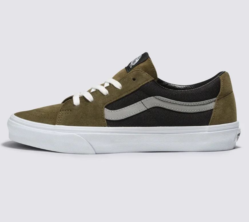 TENIS VANS SK8-LOW OLIVE BLACK