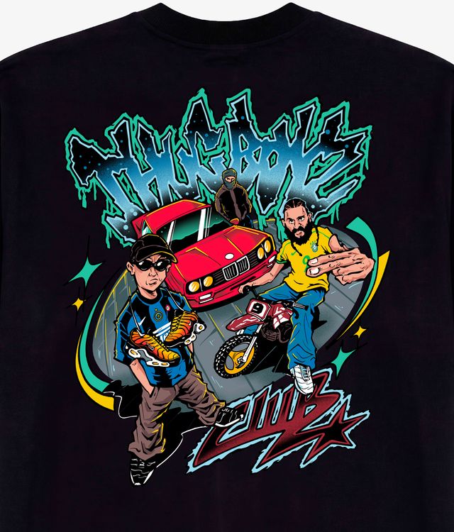 CAMISETA THUG NINE THUG BOYZ BR