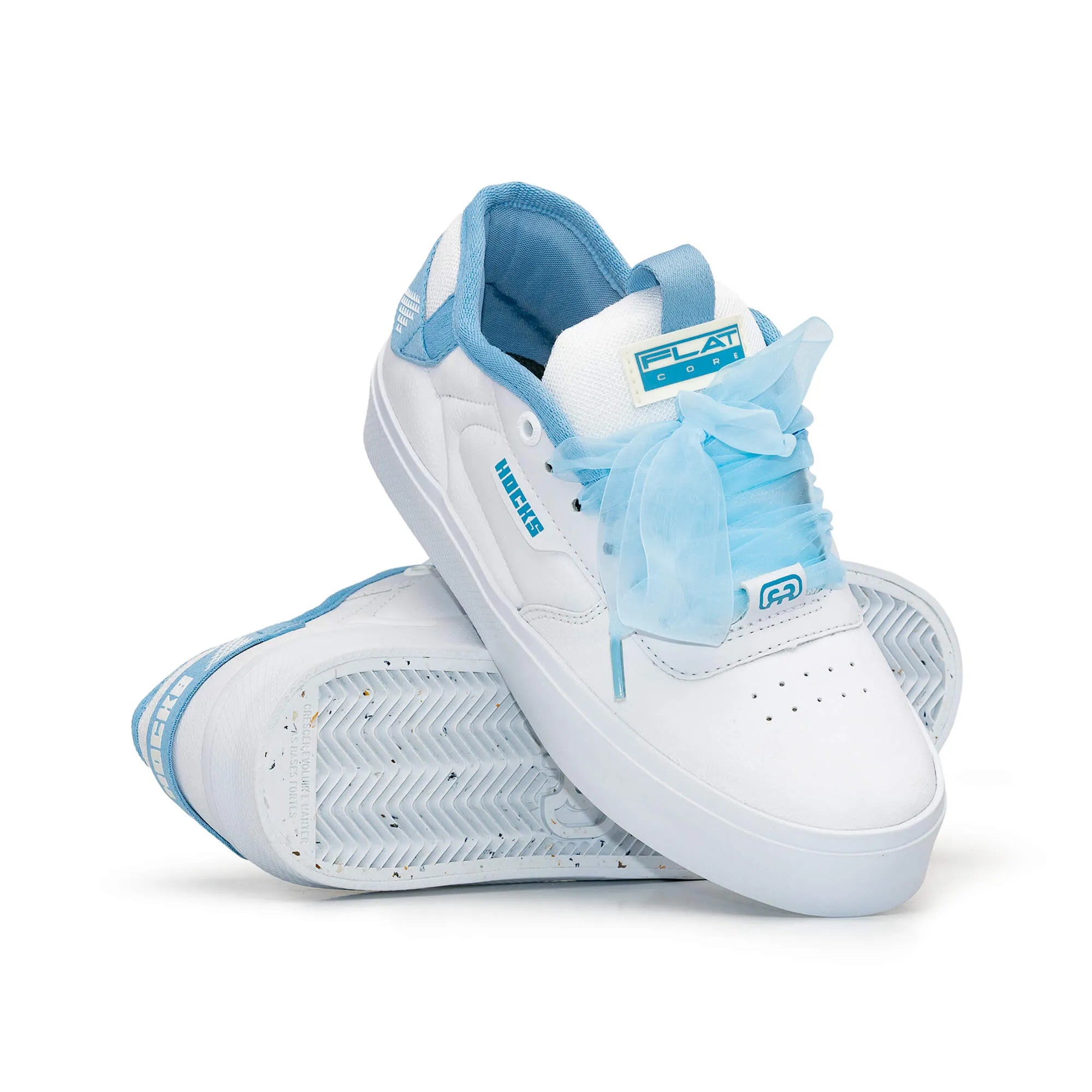 Tênis Hocks Flat Core - Acqua Bloom UV