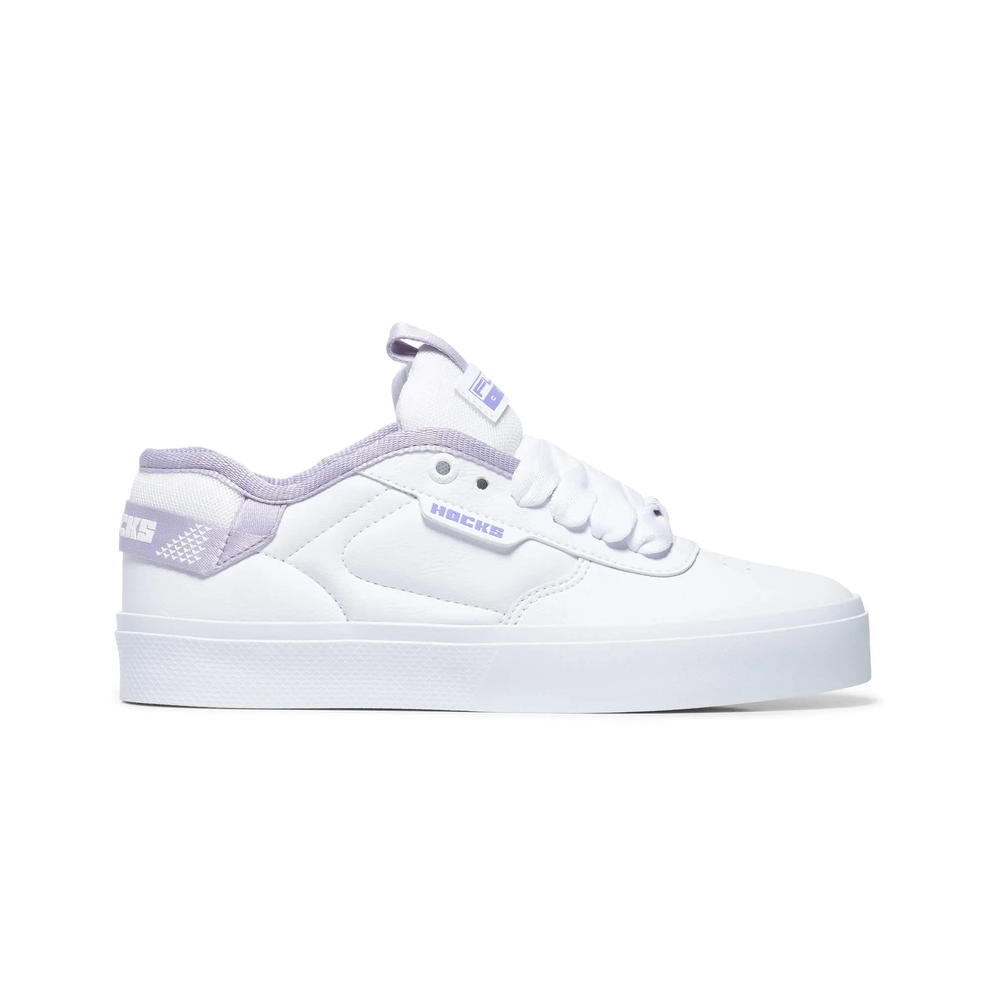 Tênis Hocks Flat Core - Branco Lilac